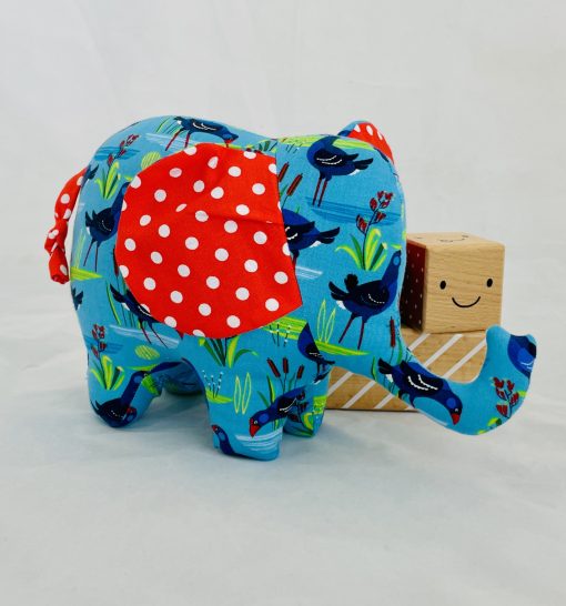 Pukeko Elephant Soft Toy