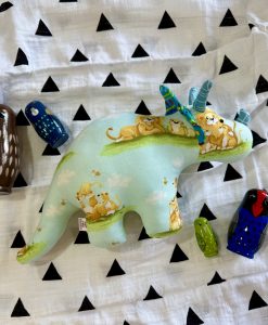 Lions on a Dino
